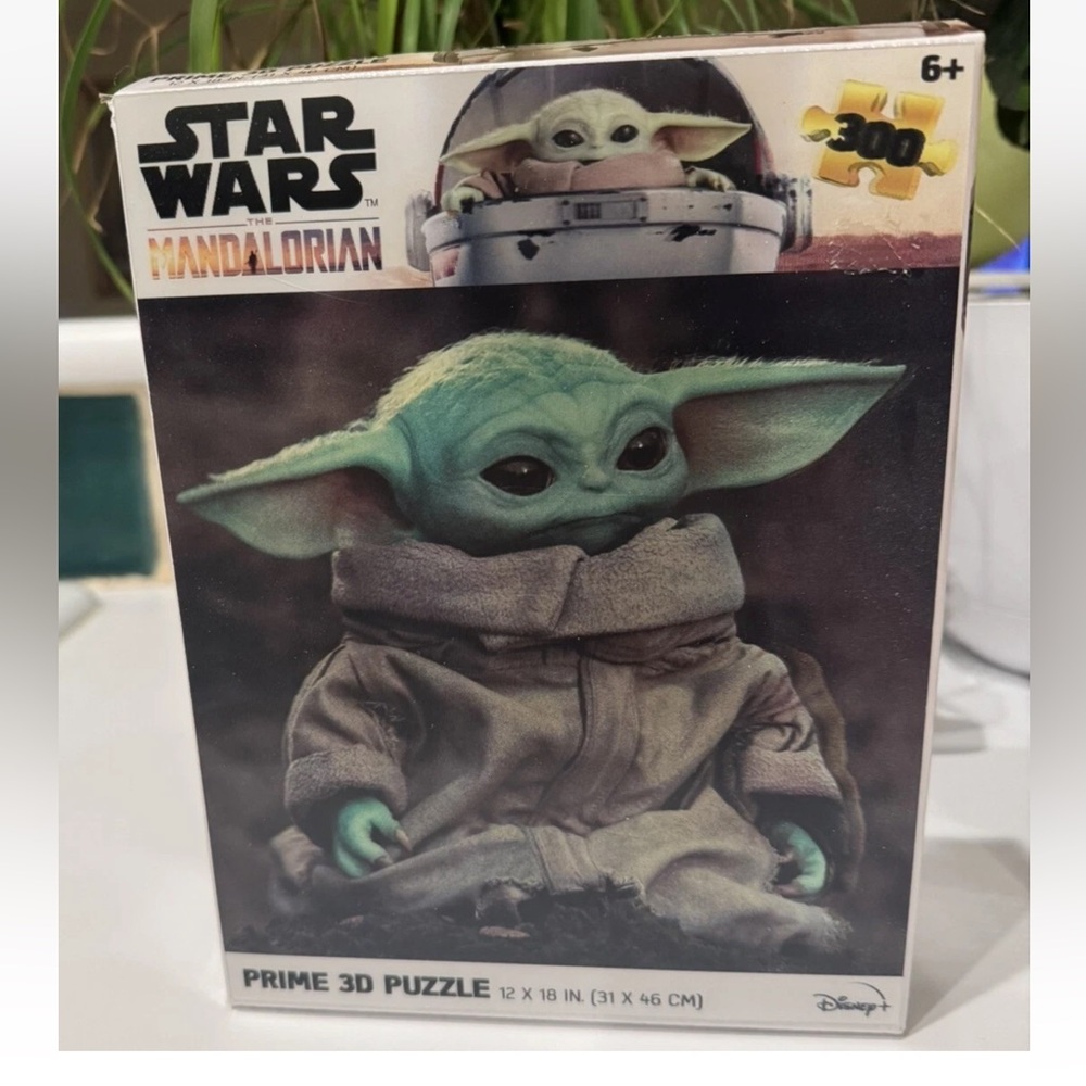 Star Wars * GROGU * MANDOLORIAN * PRIME 3D * 300 PUZZLE Factory Sealed DISNEY *